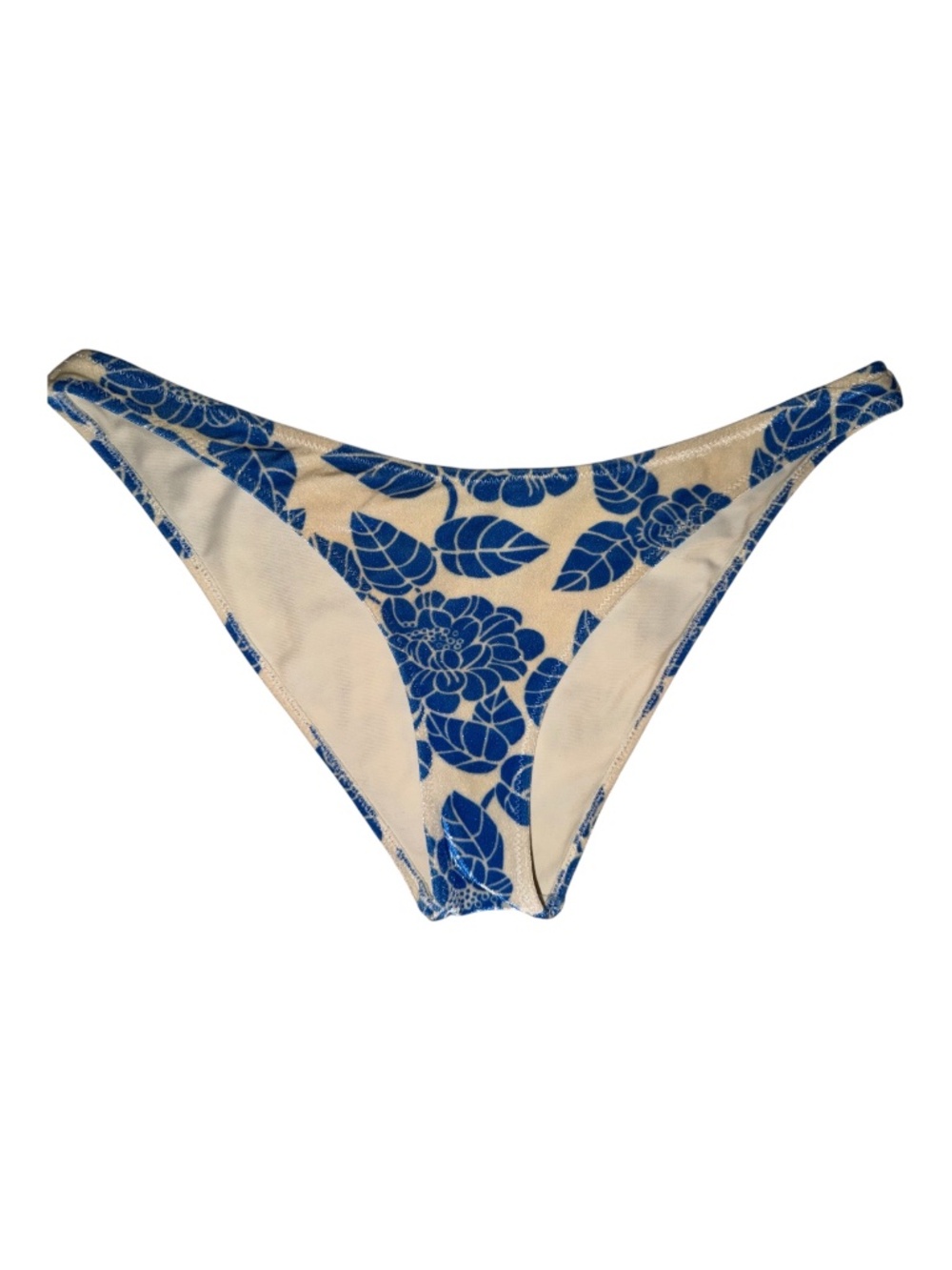 Triangl Bikini Bottoms Velvet Floral L